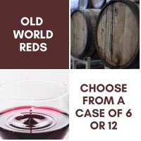 Old World - Red Wine Case